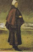 Fisherman's wife on the beach Vincent Van Gogh